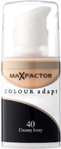 Max Factor Colour Adapt 40 Cream Ivory1 foundationmake-up