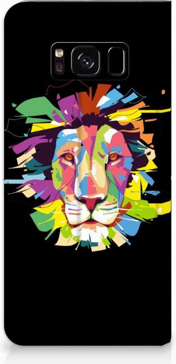 Samsung Galaxy S8 Magnet Case Lion Color