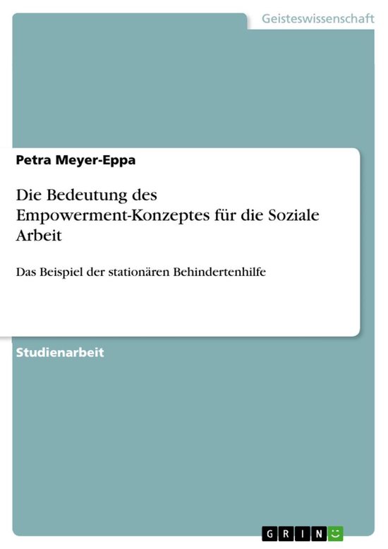 Foto: Die bedeutung des empowerment konzeptes f r die soziale arbeit