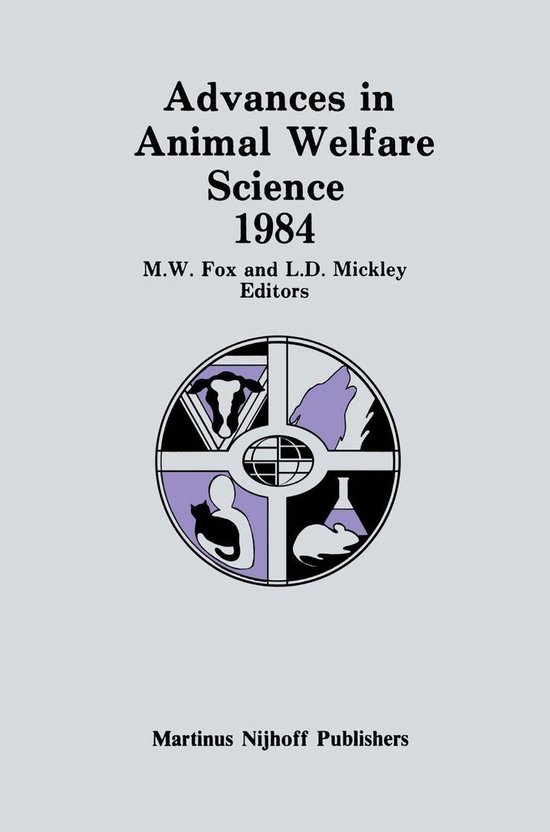 Medicine (R0) - Advances in Animal Welfare Science 1984 - cover