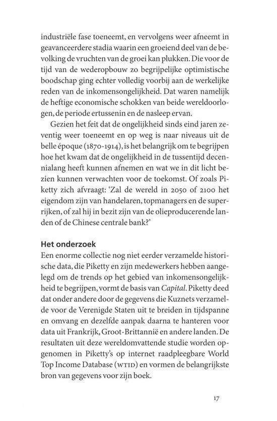 Kleine boekjes - grote inzichten - De kleine Piketty