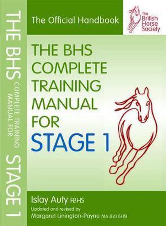 BHS Complete Training Manual for Stage 1 - cover
