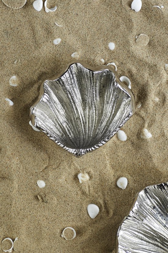 Riviera Maison - Sea Shell Treasure Decoration (S) - Schelpendecoratie -  Zilver | bol.com