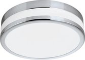 EGLO Batholino Led Palermo - Wand/Plafondlamp - 1 Lichts - Ø295mm. - Chroom - Wit Gelakt