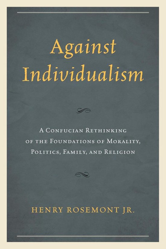 Philosophy and Cultural Identity - Against Individualism