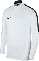 Nike Sporttrui - Maat 134  - Unisex - wit/zwart Maat 152/158