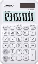 Casio SL-310UC-WE calculator Pocket Basisrekenmachine Wit
