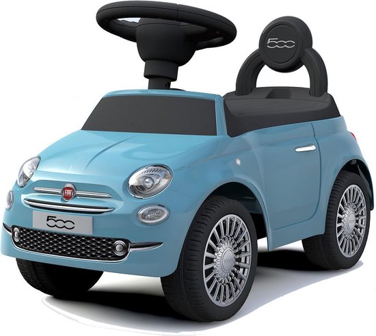 Happy Baby - voiture à conducteur porté - FIAT 500 BLEU | bol