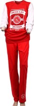 Ajax Amsterdam Pyjama Junior Rood / Wit Maat 164