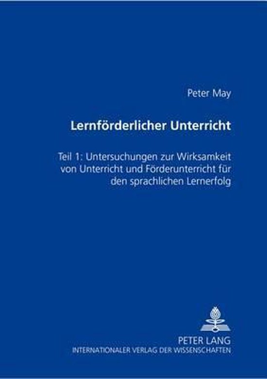 Lernförderlicher Unterricht - cover