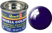 Revell verf voor modelbouw glanzend nachtblauw kleurnummer 54