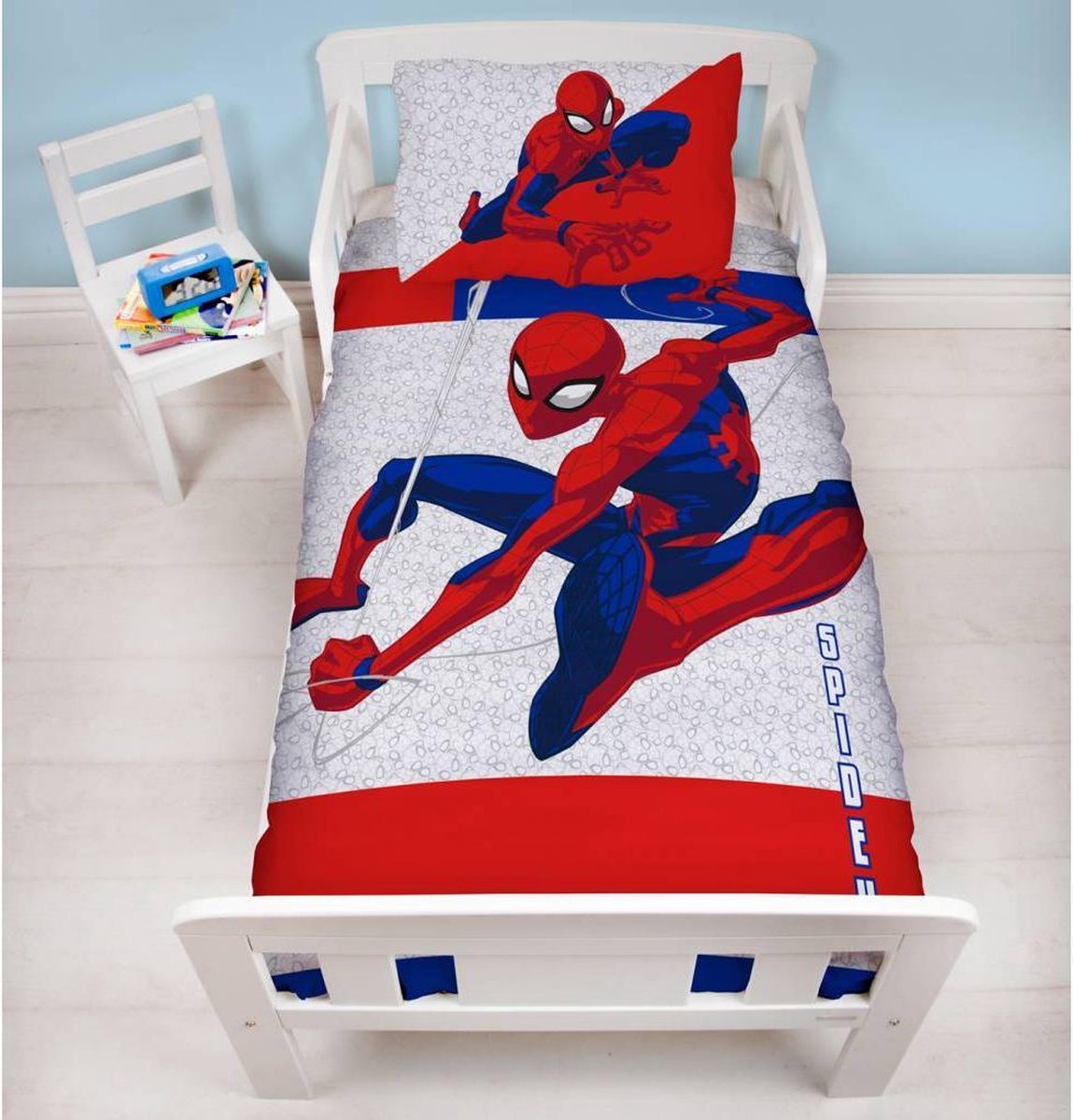 Spider-Man Metropolis junior - Dekbedovertrek - 120 x 150 cm - Multi |  bol.com