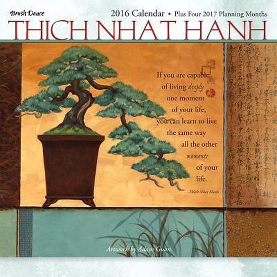 thich nhat hanh 2016 mini calendar