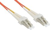 InLine 88633 3m LC LC Oranje Glasvezel kabel