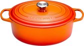 Le Creuset Signature casserole à sauce 7,5 L Ovale Orange