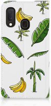 Geschikt voor Samsung Galaxy A20e Smart Cover Banana Tree