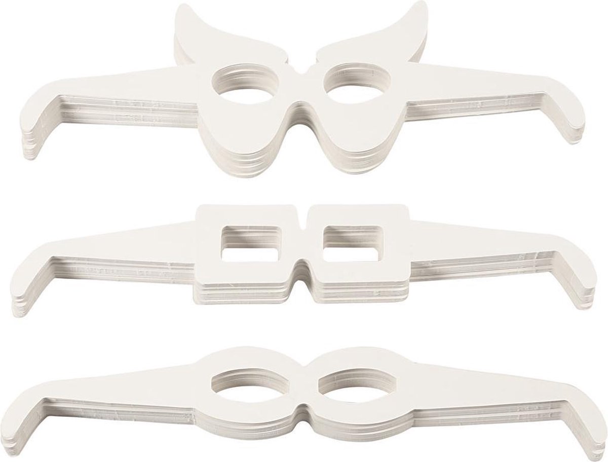 Creotime Brillen, l: 32 cm, 160 assorti