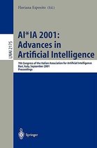 AI*IA 2001: Advances in Artificial Intelligence