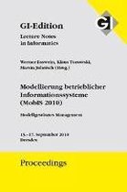 Proceedings 171 Modellierung betrieblicher Informationssysteme (MobIS 2010 )