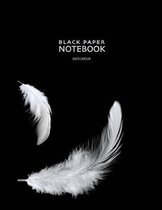 Black Paper Notebook Sketchbook