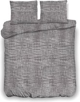 Inspirations Dekbedovertrek Washed Fiber Dark Grey 140 x 200/220 cm