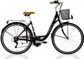 Excel Central park 28 inch 48 cm dames 6 versnellingen velgrem zwart