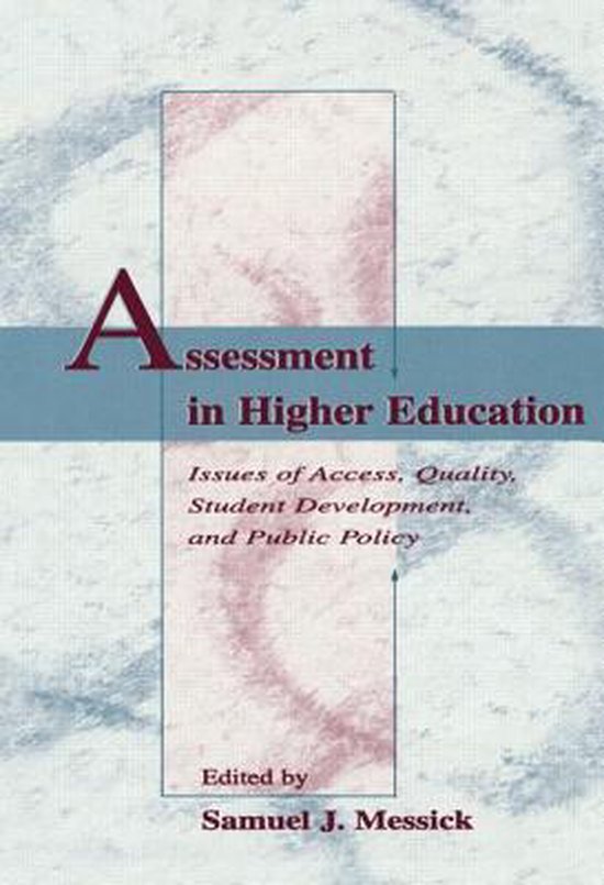 Assessment in Higher Education - cover