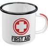 Emaille Mok First Aid - Mok Eerste Hulp