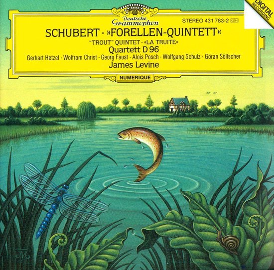 Schubert: Forellen-Quintett, Quartett D96 / James Levine