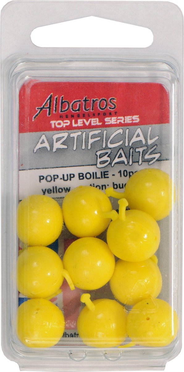 Albatros Top Level Artifial Boilie - Geel