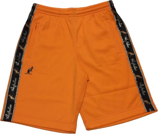 Australian korte broek met zwart bies oranje 46/XS | bol.com