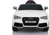AUDI RS5 elektrische kinderauto met zonnescherm, Rubberen EVA banden met verlichting