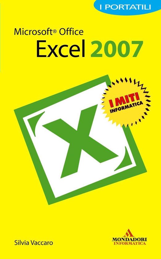 Microsoft Office Excel 2007 I Portatili - cover