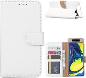 Xssive Hoesje voor Samsung Galaxy A80 / A90 - Book Case - Wit