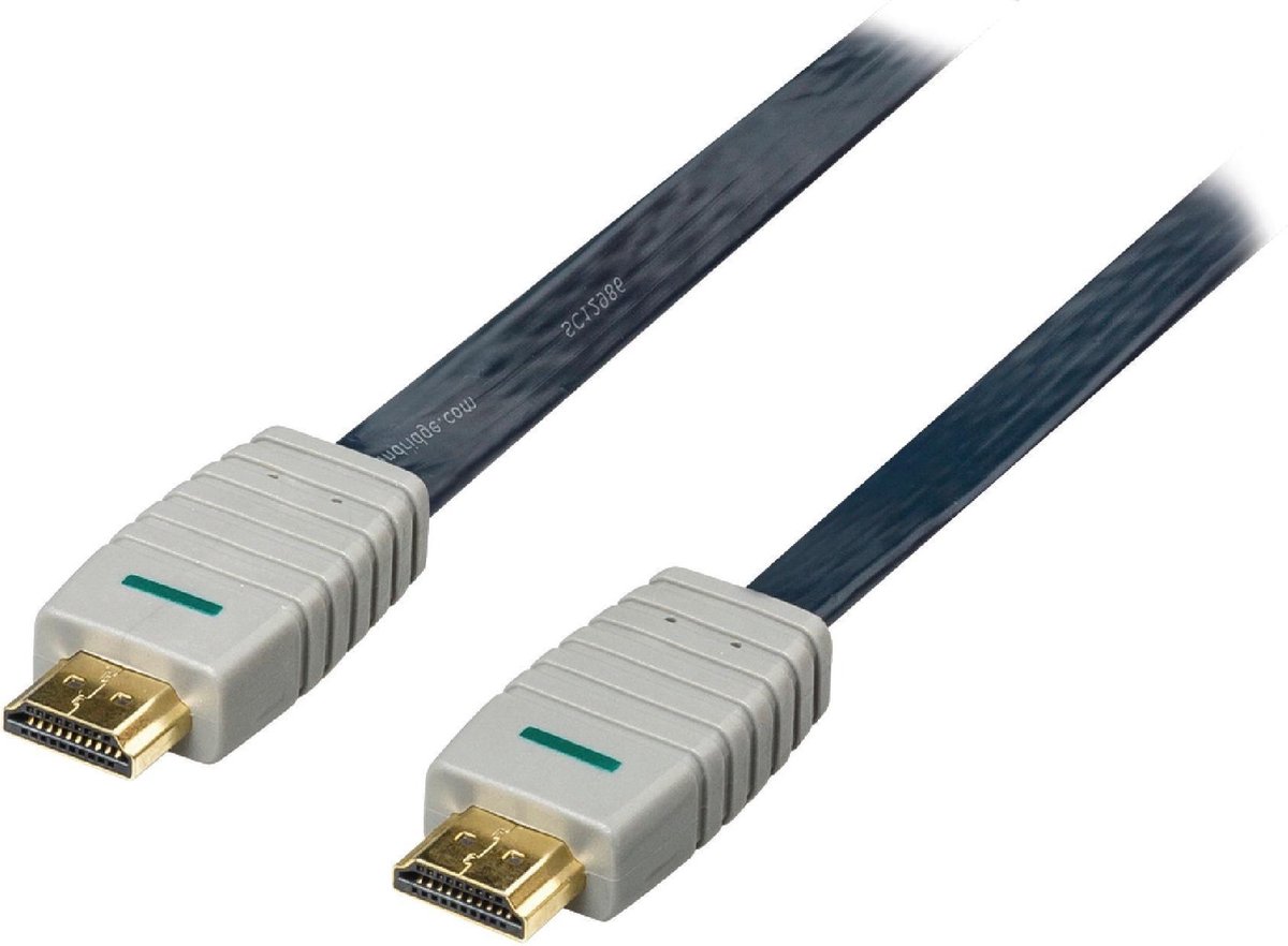 Bandridge High Speed HDMI kabel met Ethernet Plat HDMI-Connector - HDMI-Connector 20.0 m