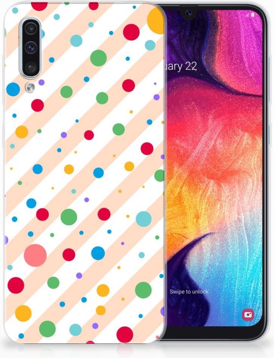 Samsung Galaxy A50 TPU bumper Dots
