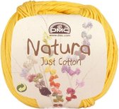 DMC Natura Just Cotton N16 Tournesol. PAK MET 10 BOLLEN a 50 GRAM. KL.NUM. 54.