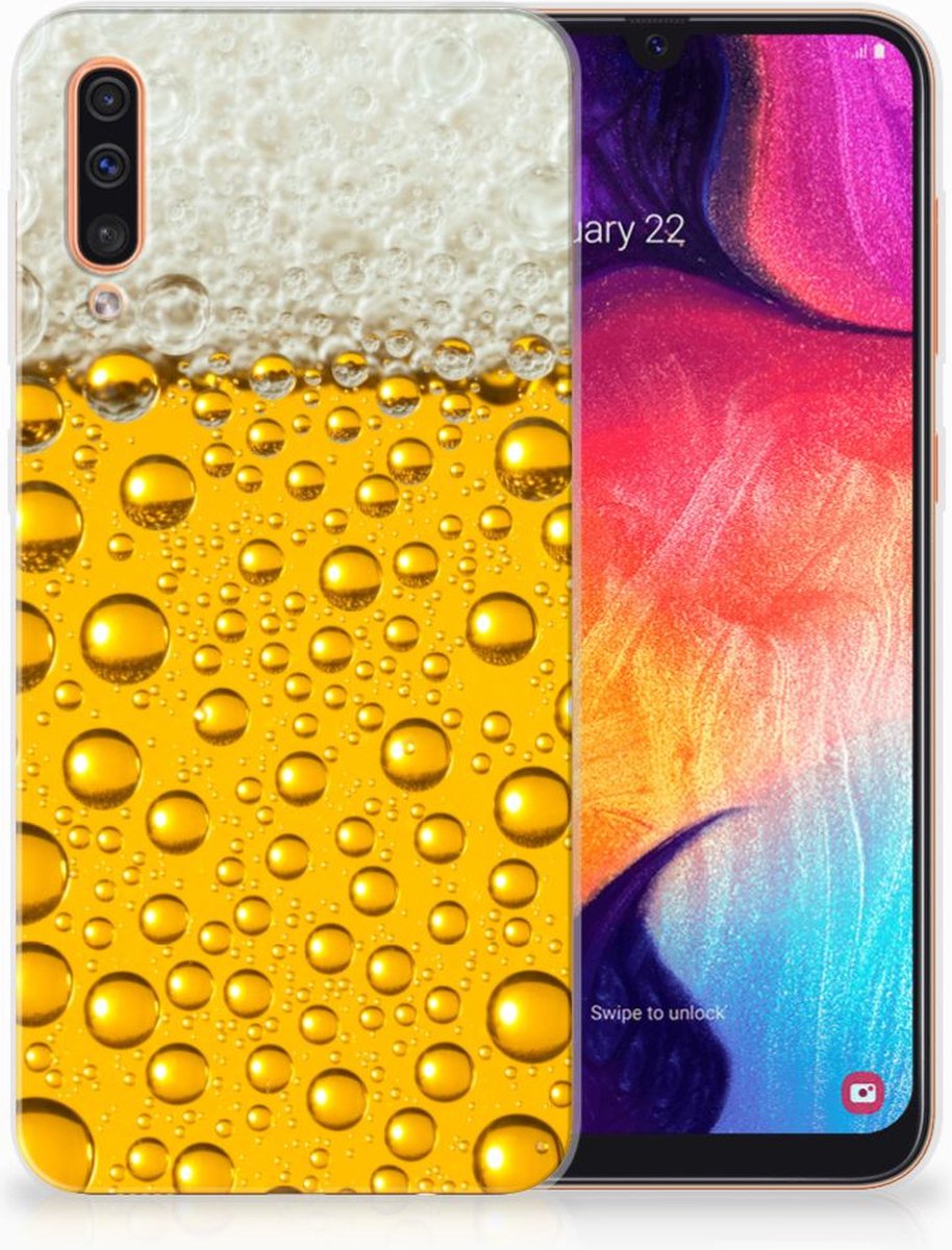 Samsung Galaxy A50 Siliconen Case Bier