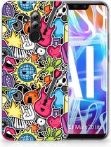 Huawei Mate 20 Lite Uniek TPU Hoesje Punk Rock