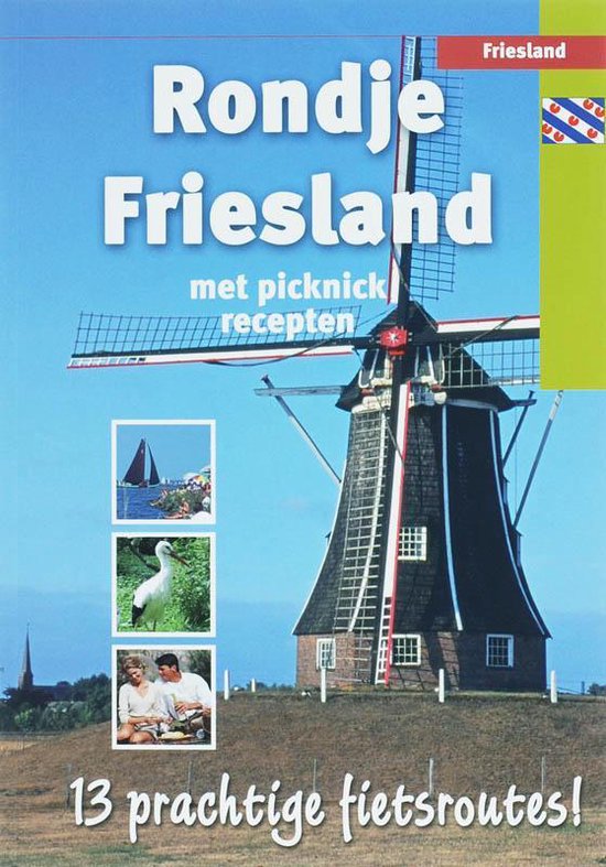 Cover van het boek 'Rondje Friesland'