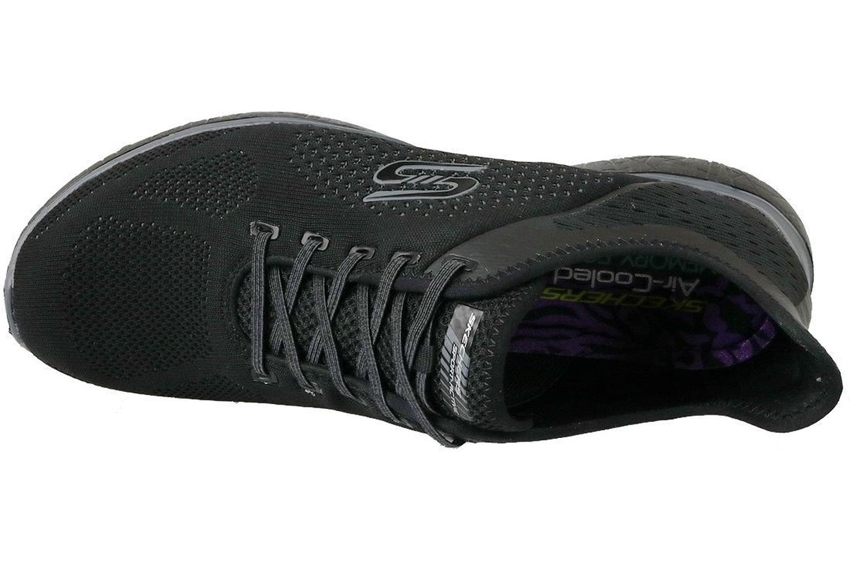 steek pop beoefenaar Skechers Microburst Supersonic zwart sneakers dames (23327 BBK) | bol.com