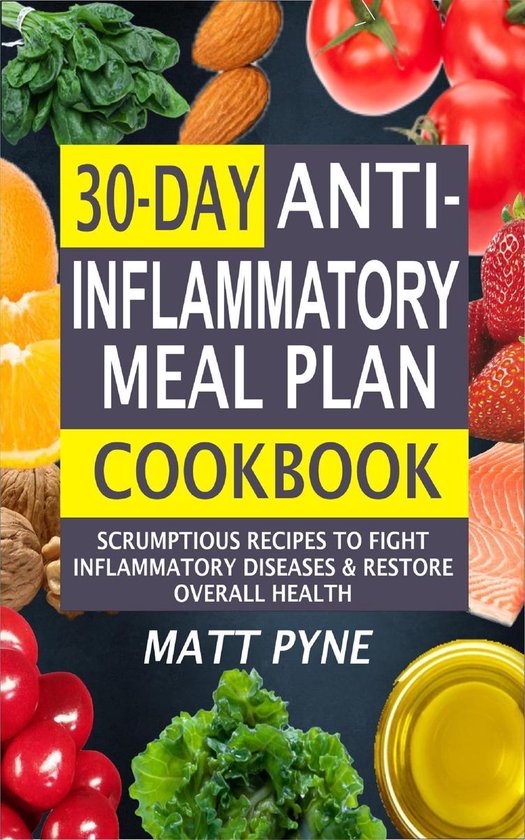 30-Day Anti-Inflammatory Meal Plan Cookbook - cover