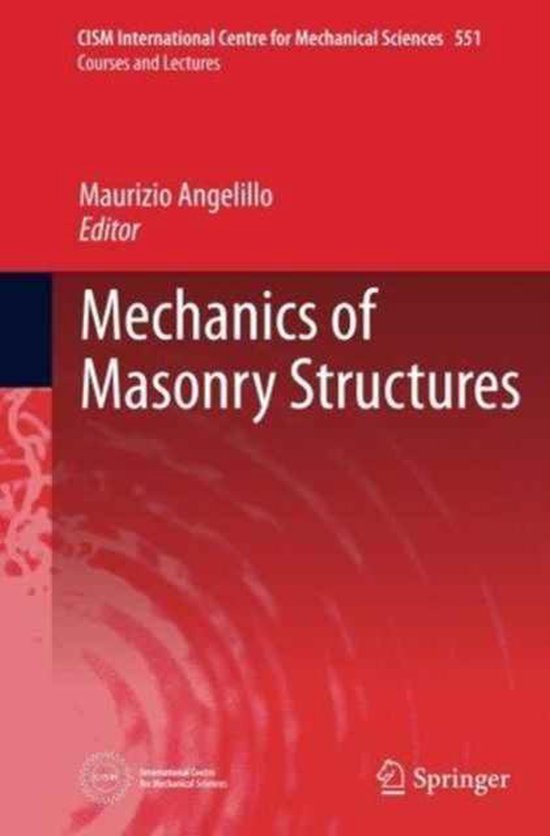 Mechanics of Masonry Structures | 9783709119921 | Boeken | bol