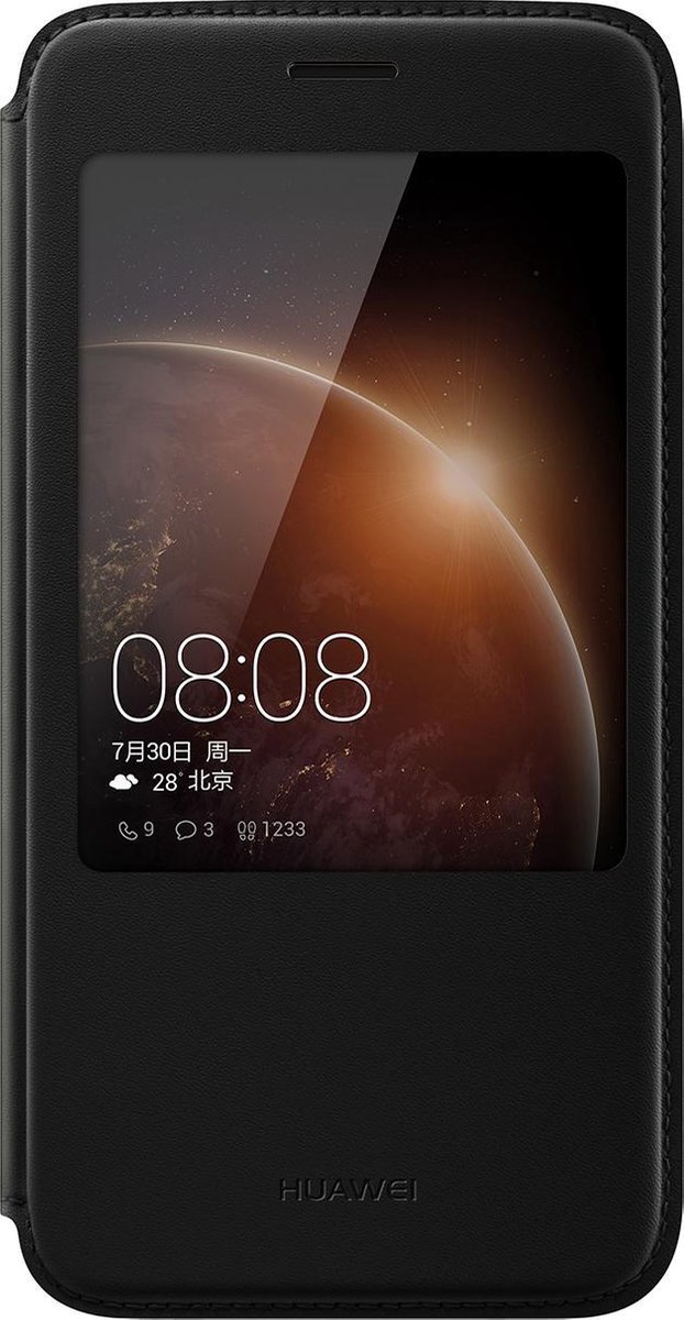 Huawei view cover - zwart - voor Huawei G8