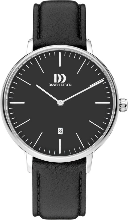 Danish Design IQ13Q1175 horloge heren - zwart - edelstaal