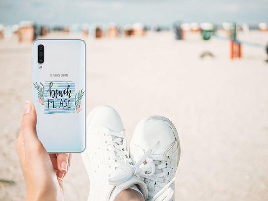 Coque Smartphone pour Samsung Galaxy A50 Coque Boho Beach