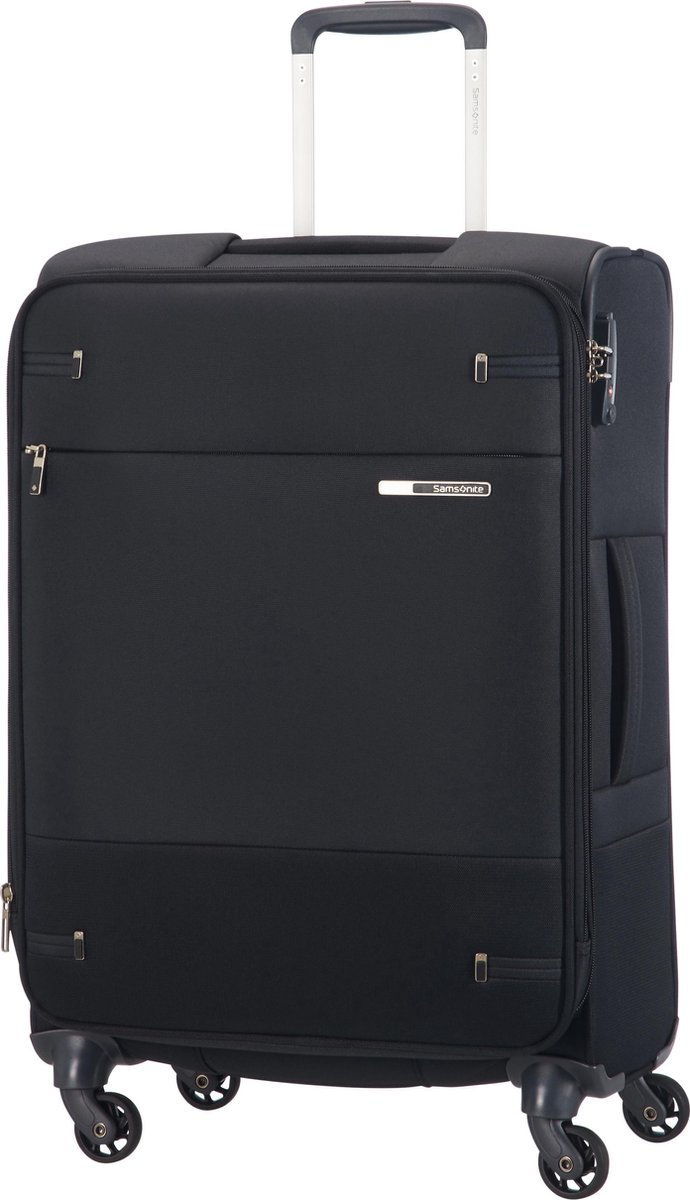 Samsonite Koffer - Base Boost Spinner Uitbreidbaar (Medium) Black