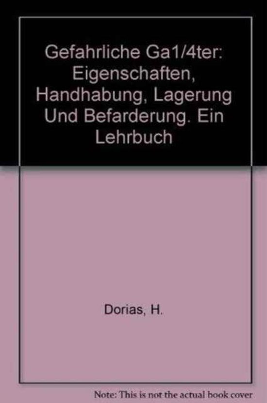 Gefahrliche Guter - cover