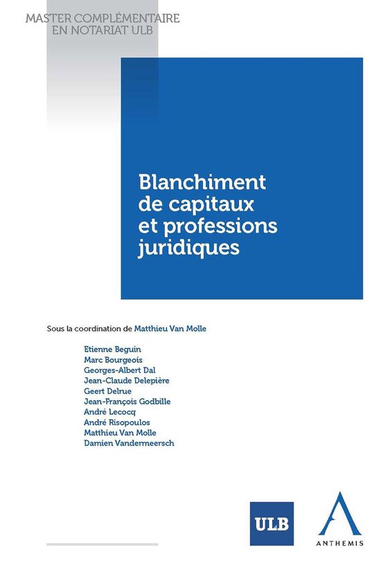 Blanchiment de capitaux et professions juridiques - cover