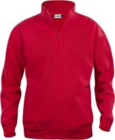 Clique Cardigan vest Basic Heren - Rood - Maat L